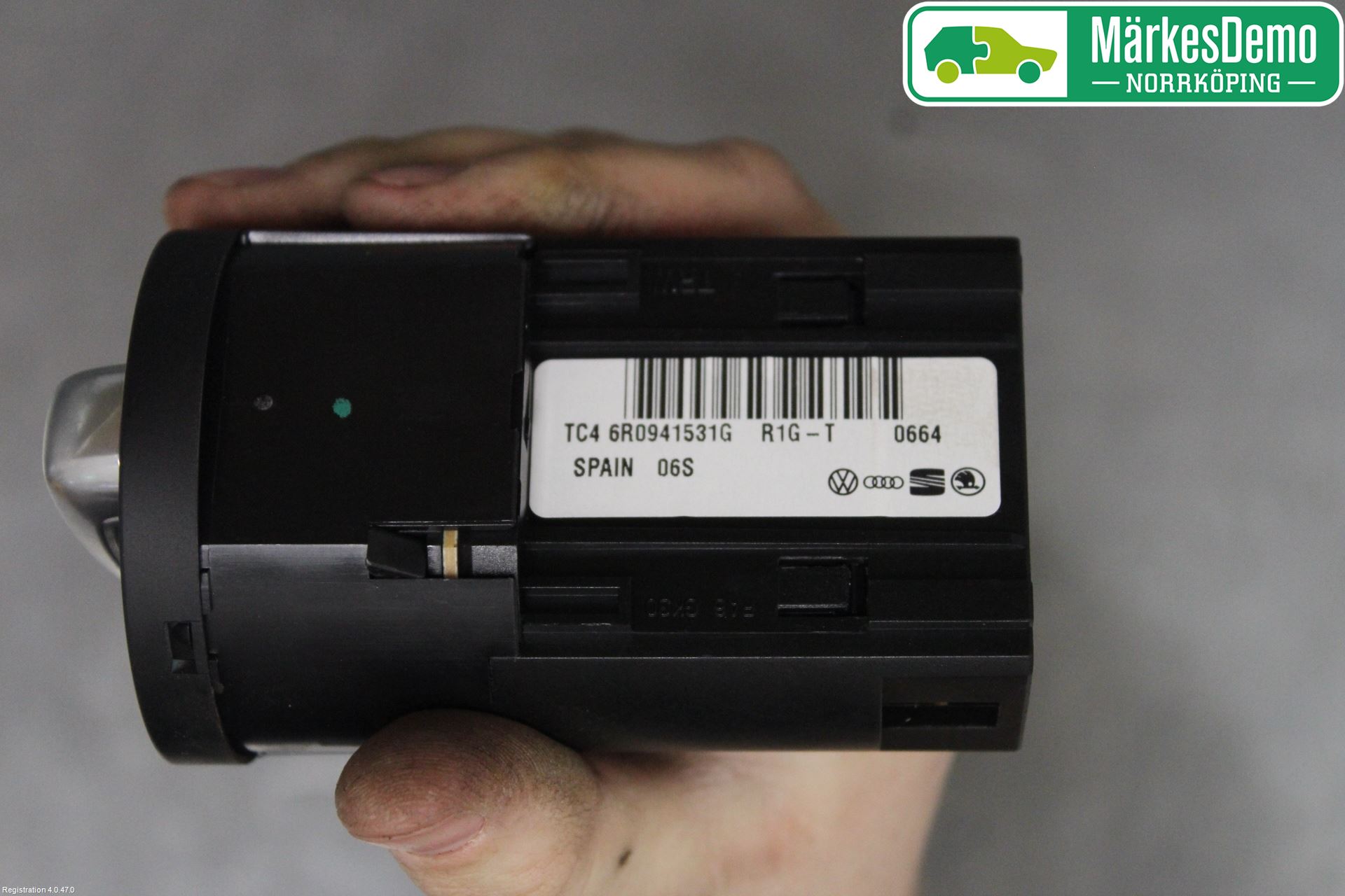 Volkswagen VW UP! / E-UP! Strömställare Ljus