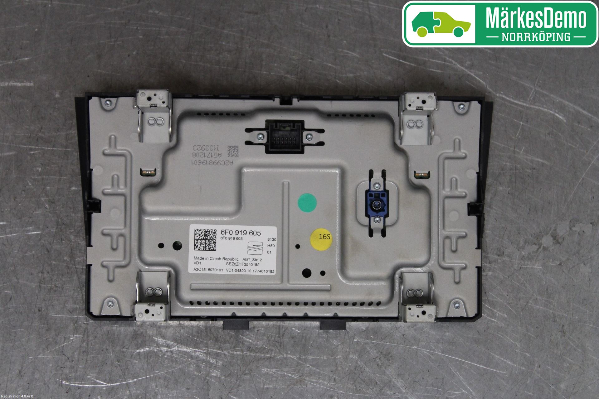 Seat IBIZA V 17-20 Multifunktionsdisplay