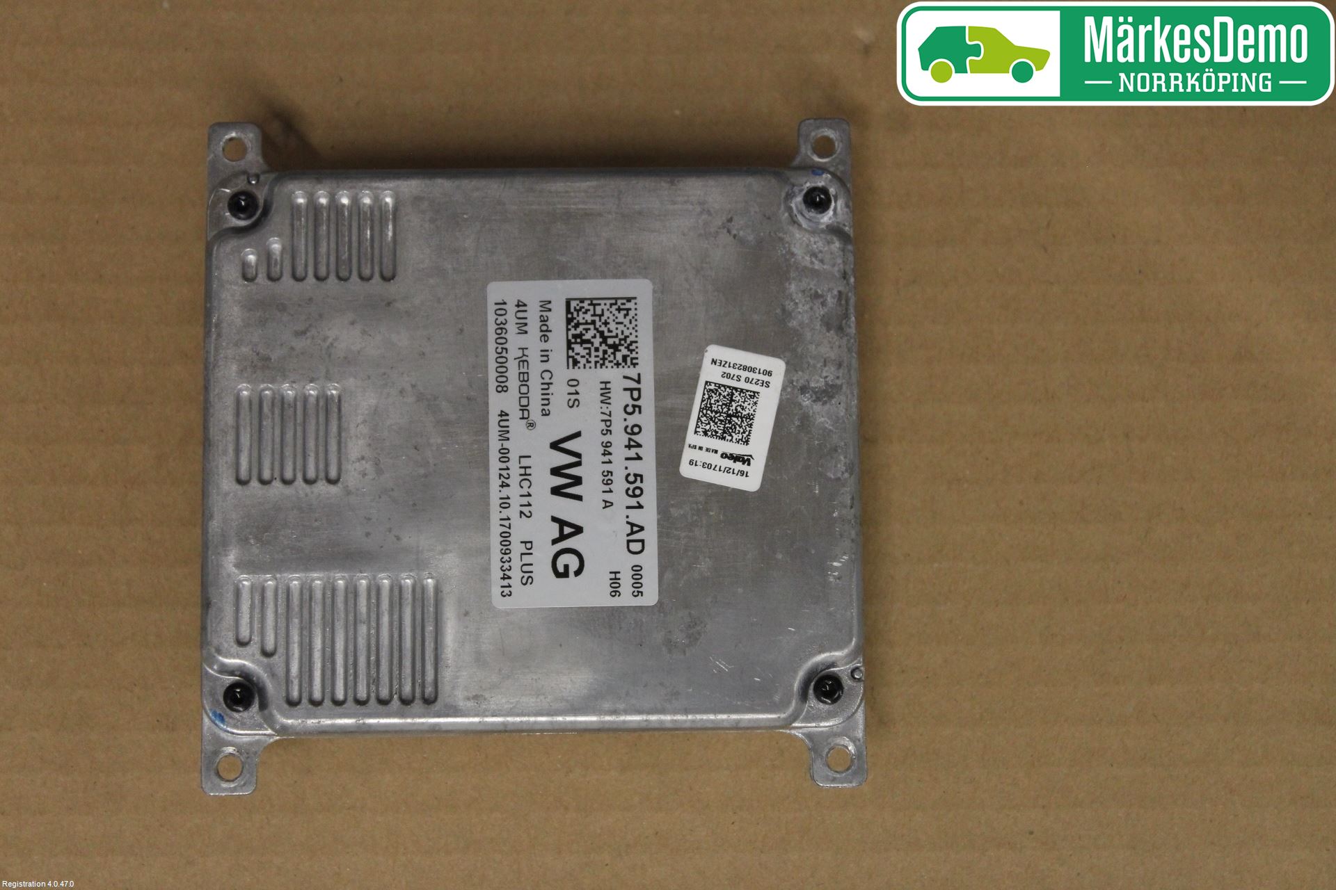 Seat IBIZA V 17-20 Styrenhet Strålkastare