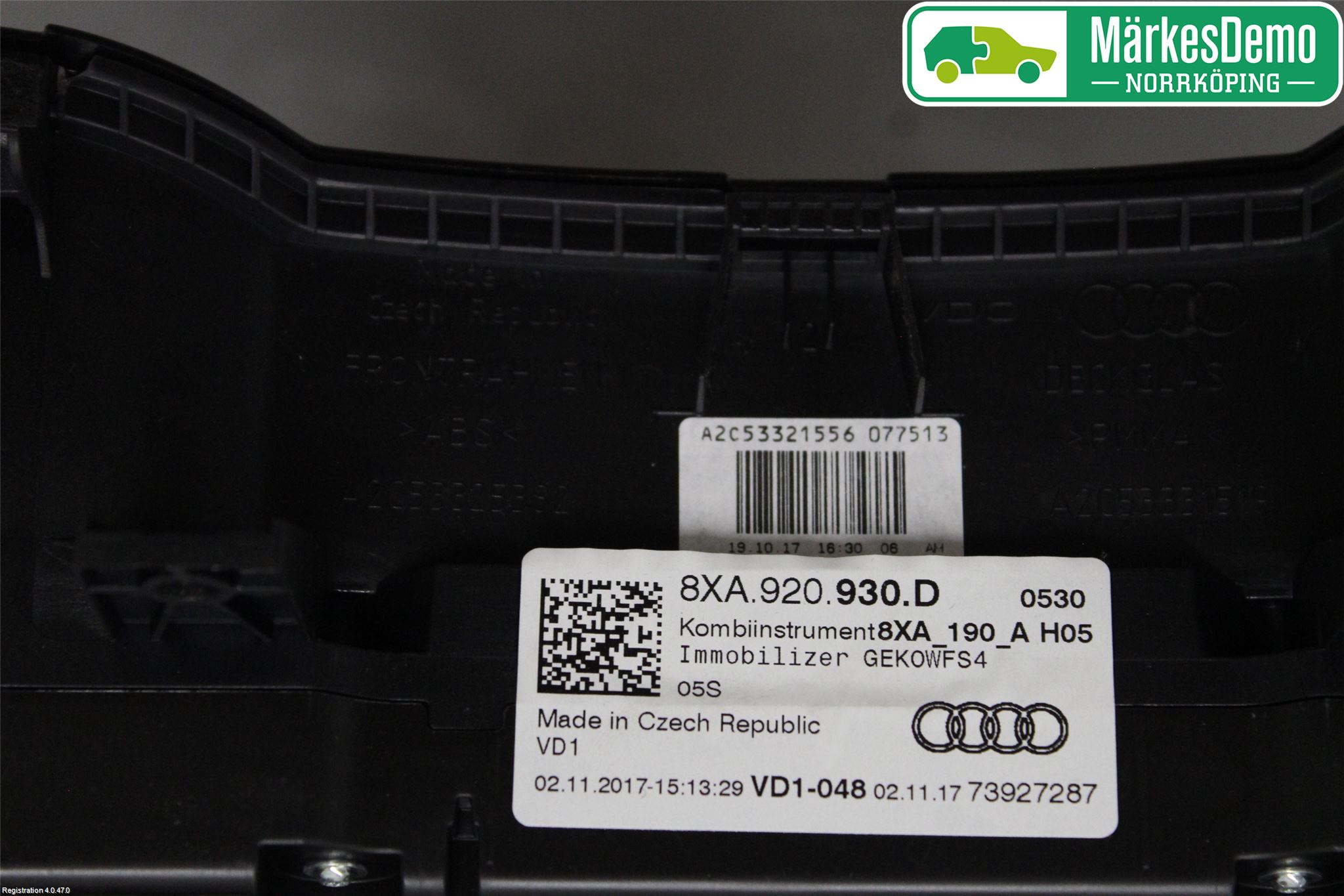 Audi A1/S1 11-18 Instrument Komb