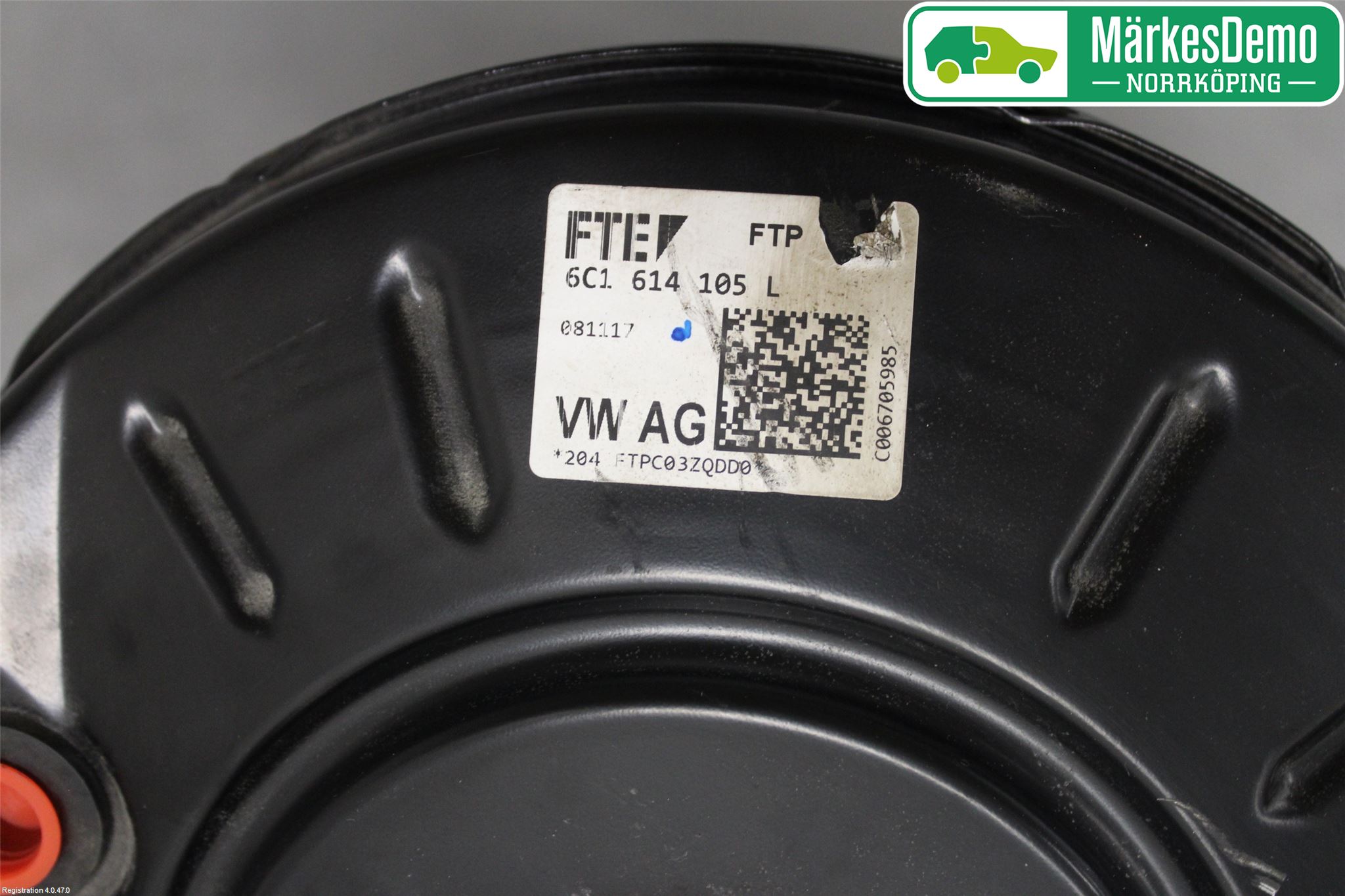 Audi A1/S1 11-18 Bromsservo