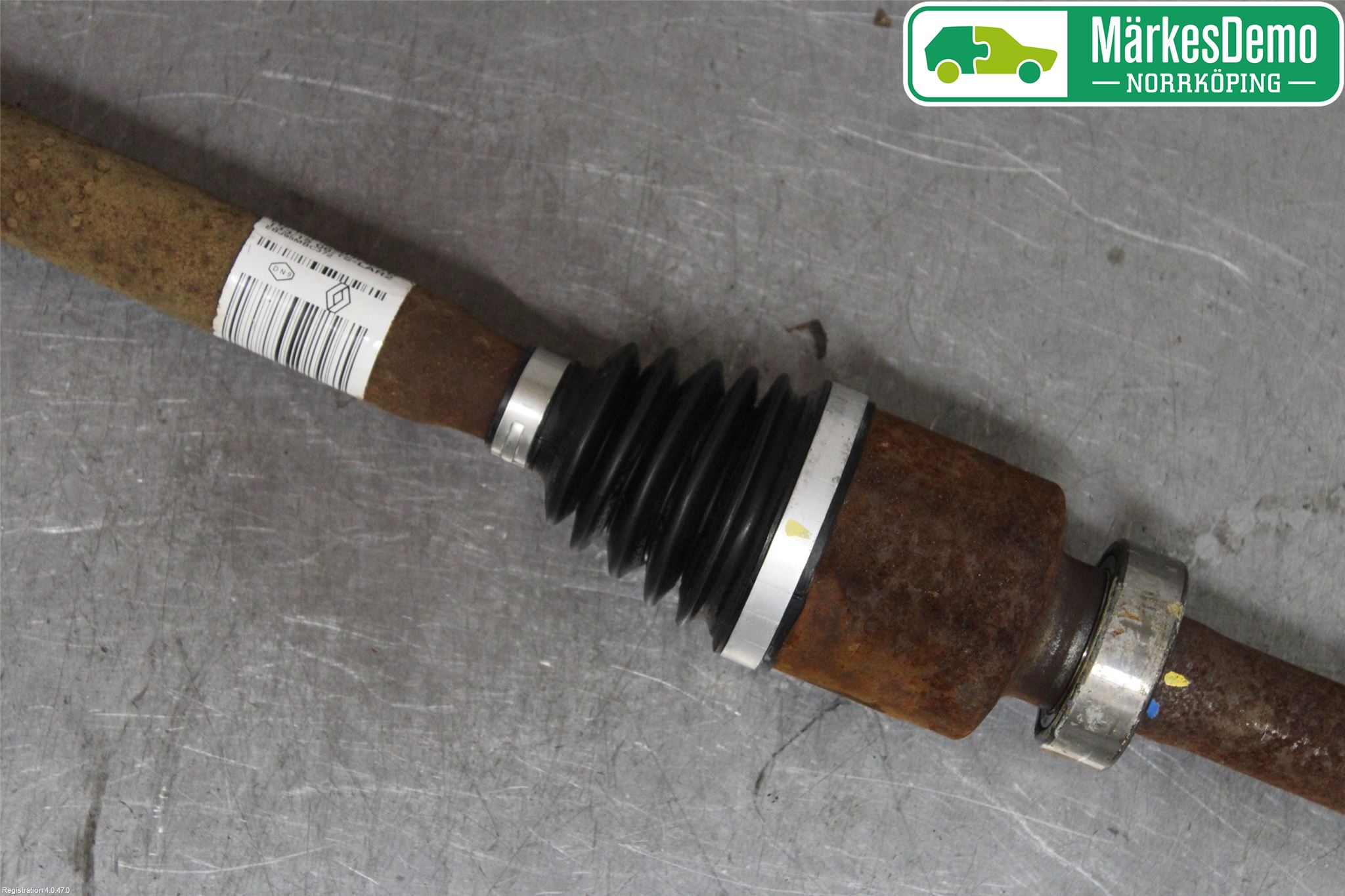 Renault CAPTUR 13-19 Drivaxel Fram Höger