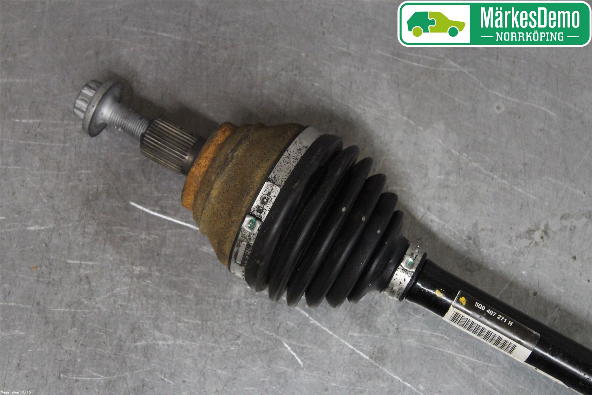 Volkswagen VW GOLF / E-GOLF VII 13-20 Drivaxel Fram Vänster