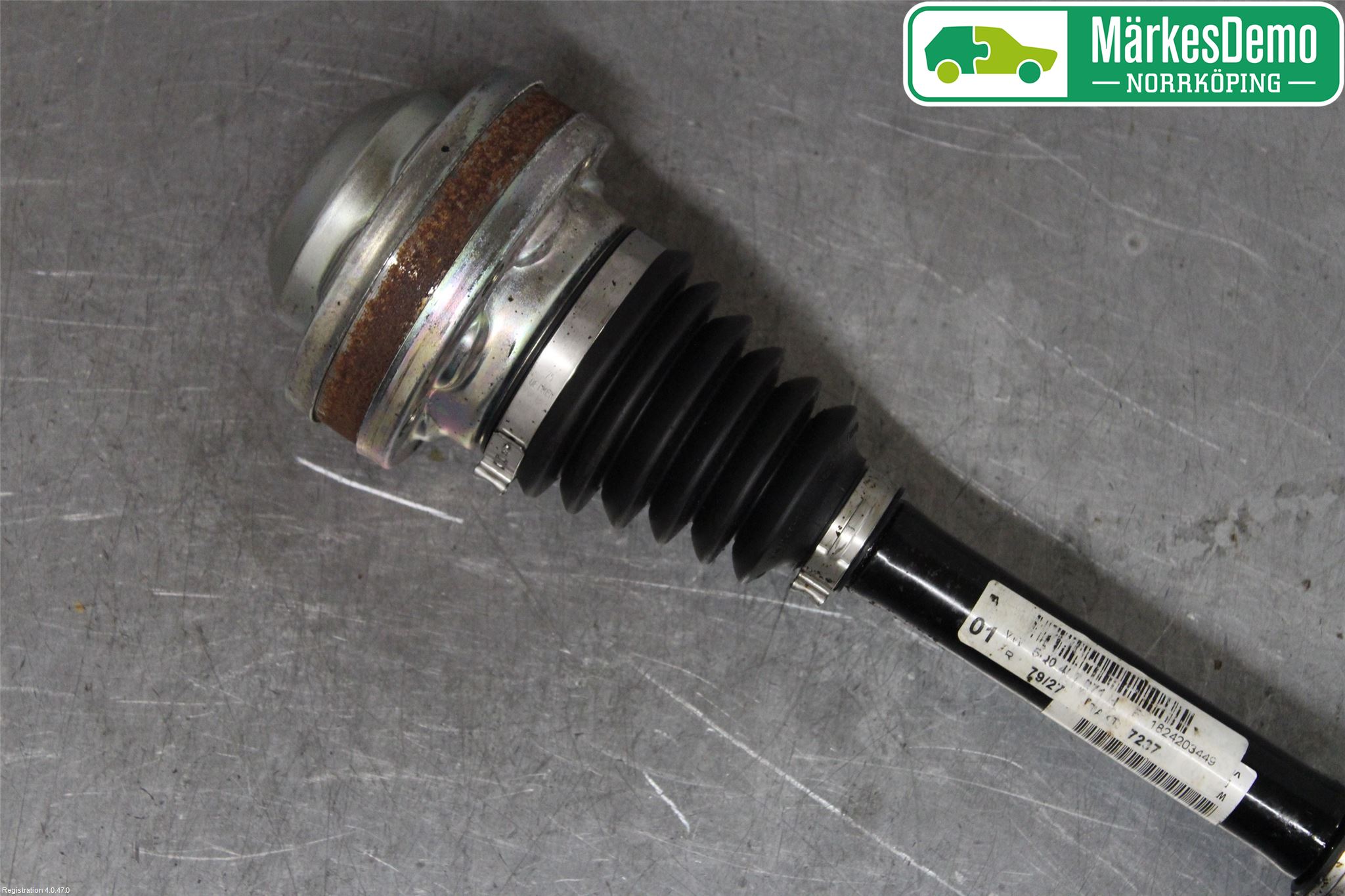 Volkswagen VW GOLF / E-GOLF VII 13-20 Drivaxel Fram Vänster