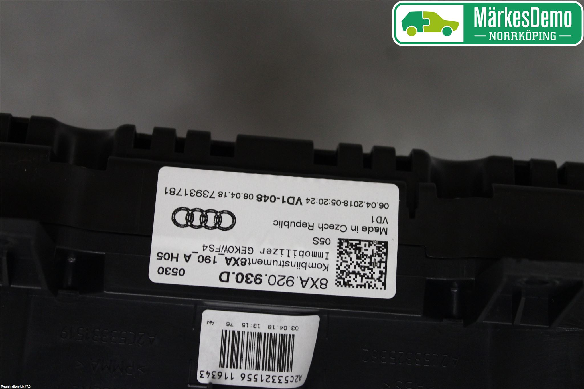 Audi A1/S1 11-18 Instrument Komb