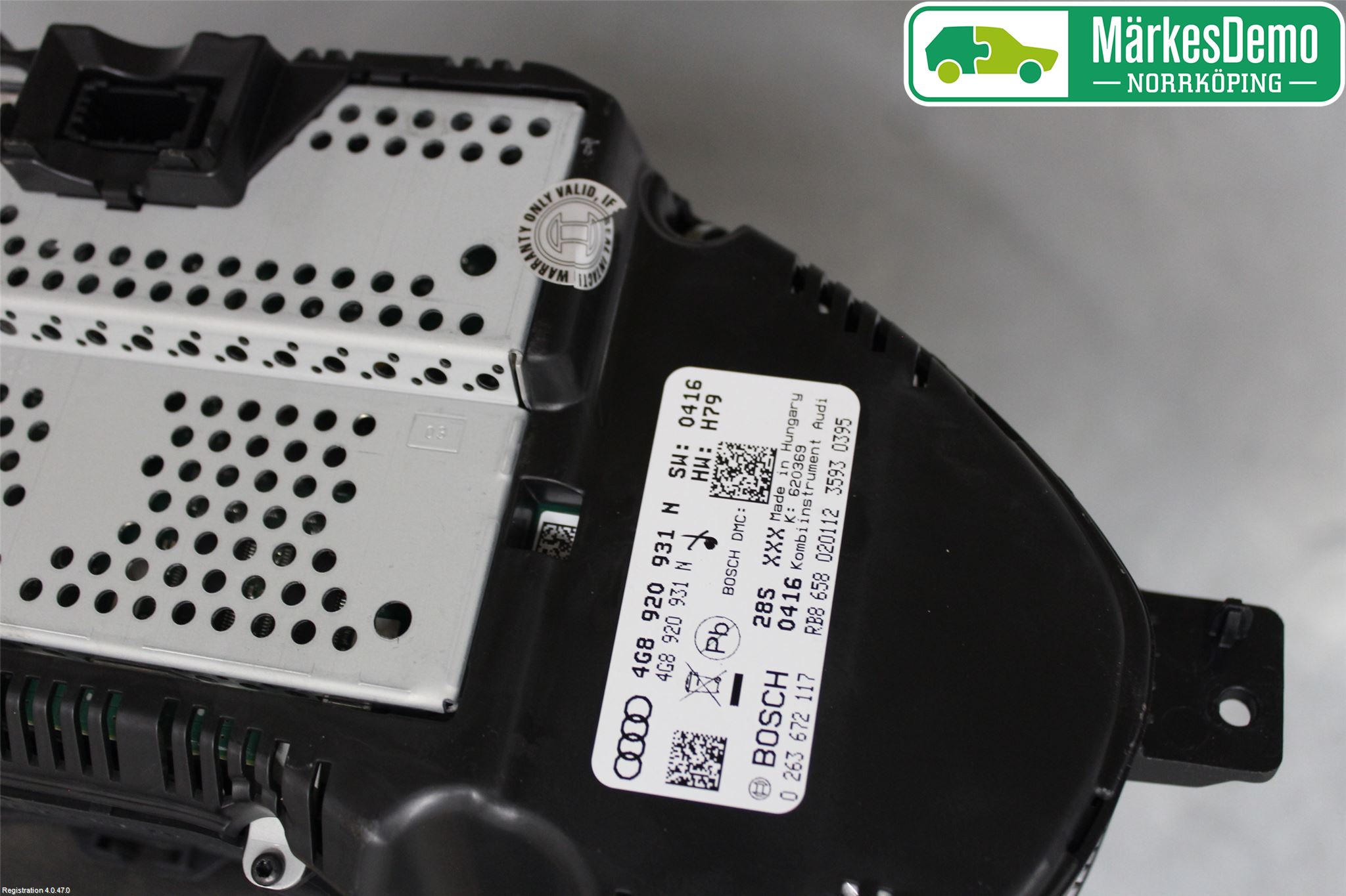 Audi A6/S6 4G 11-18 Instrument Komb