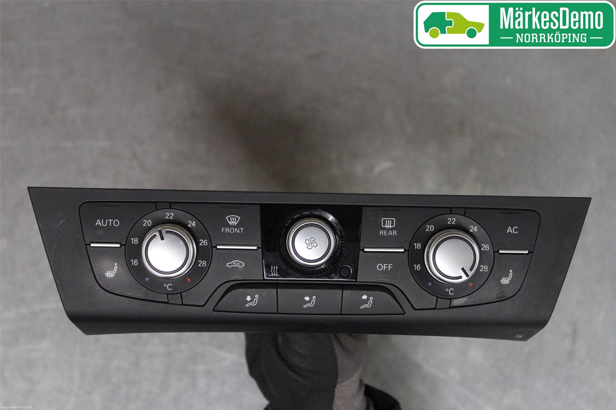 Audi A6/S6 4G 11-18 Värmereglage