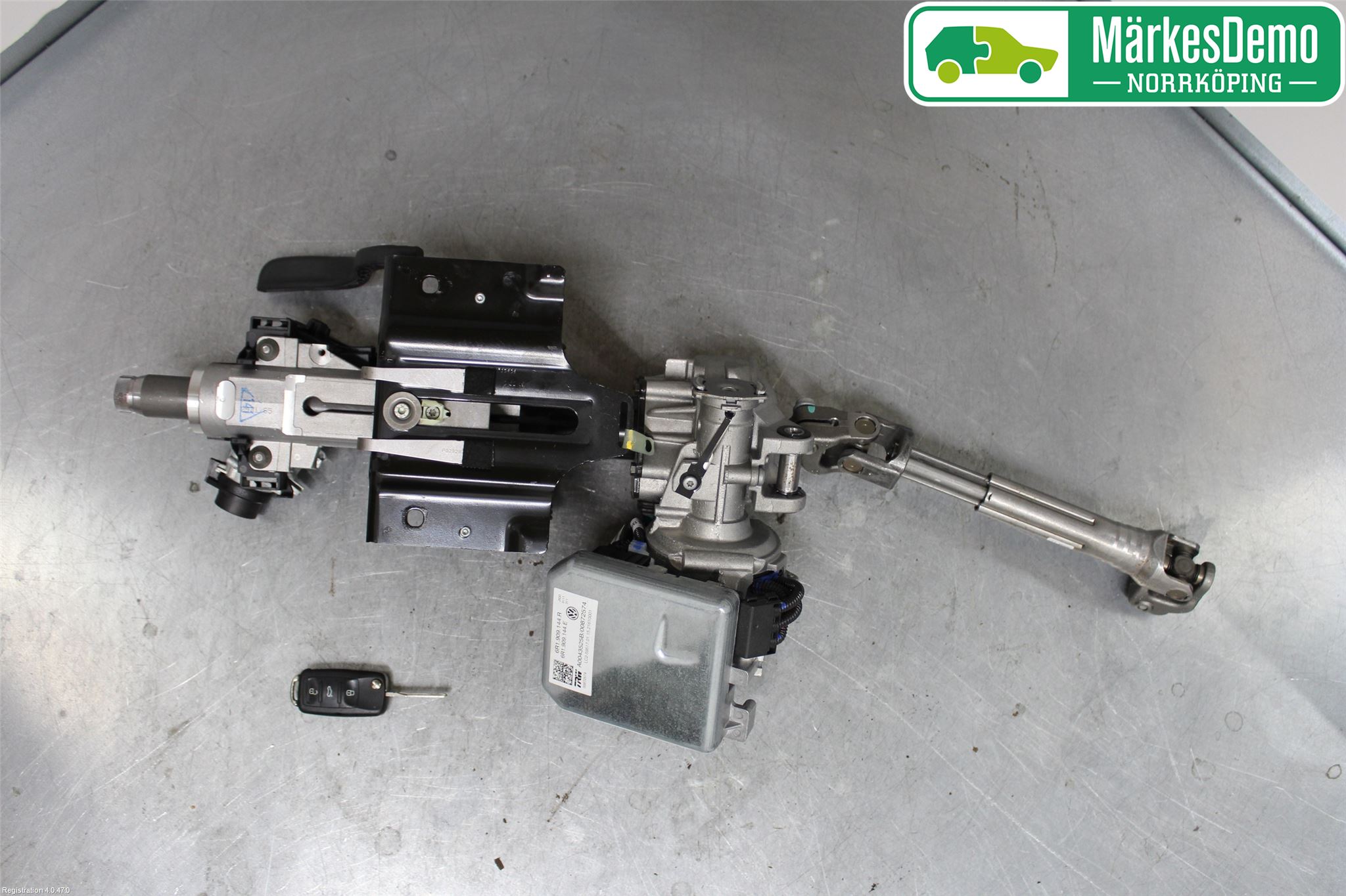 Volkswagen VW UP! / E-UP! Rattaxelagg Med Inb Servo