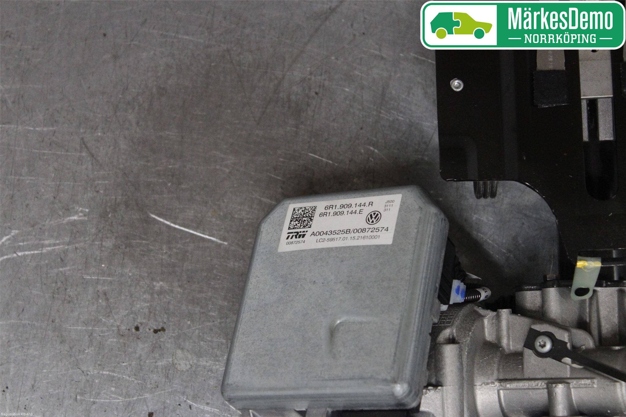 Volkswagen VW UP! / E-UP! Rattaxelagg Med Inb Servo