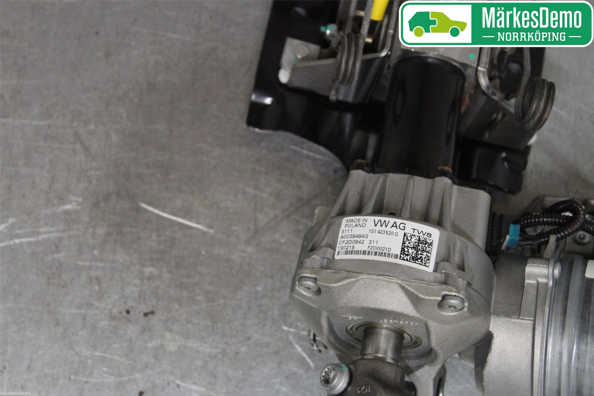 Volkswagen VW UP! / E-UP! Rattaxelagg Med Inb Servo