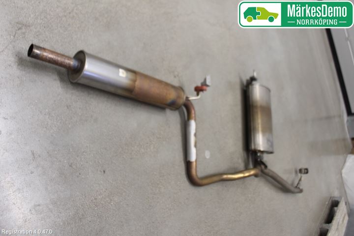 Skoda OCTAVIA (5E) 13-20 Avgas Bakre Dämpare