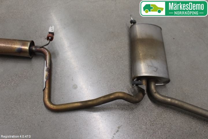 Skoda OCTAVIA (5E) 13-20 Avgas Bakre Dämpare