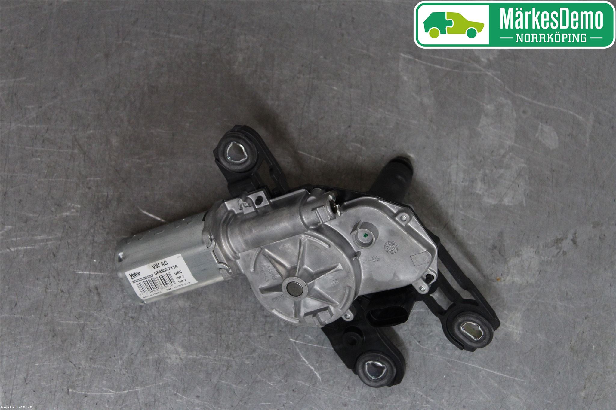 Skoda OCTAVIA (5E) 13-20 Torkarmotor Baklucka