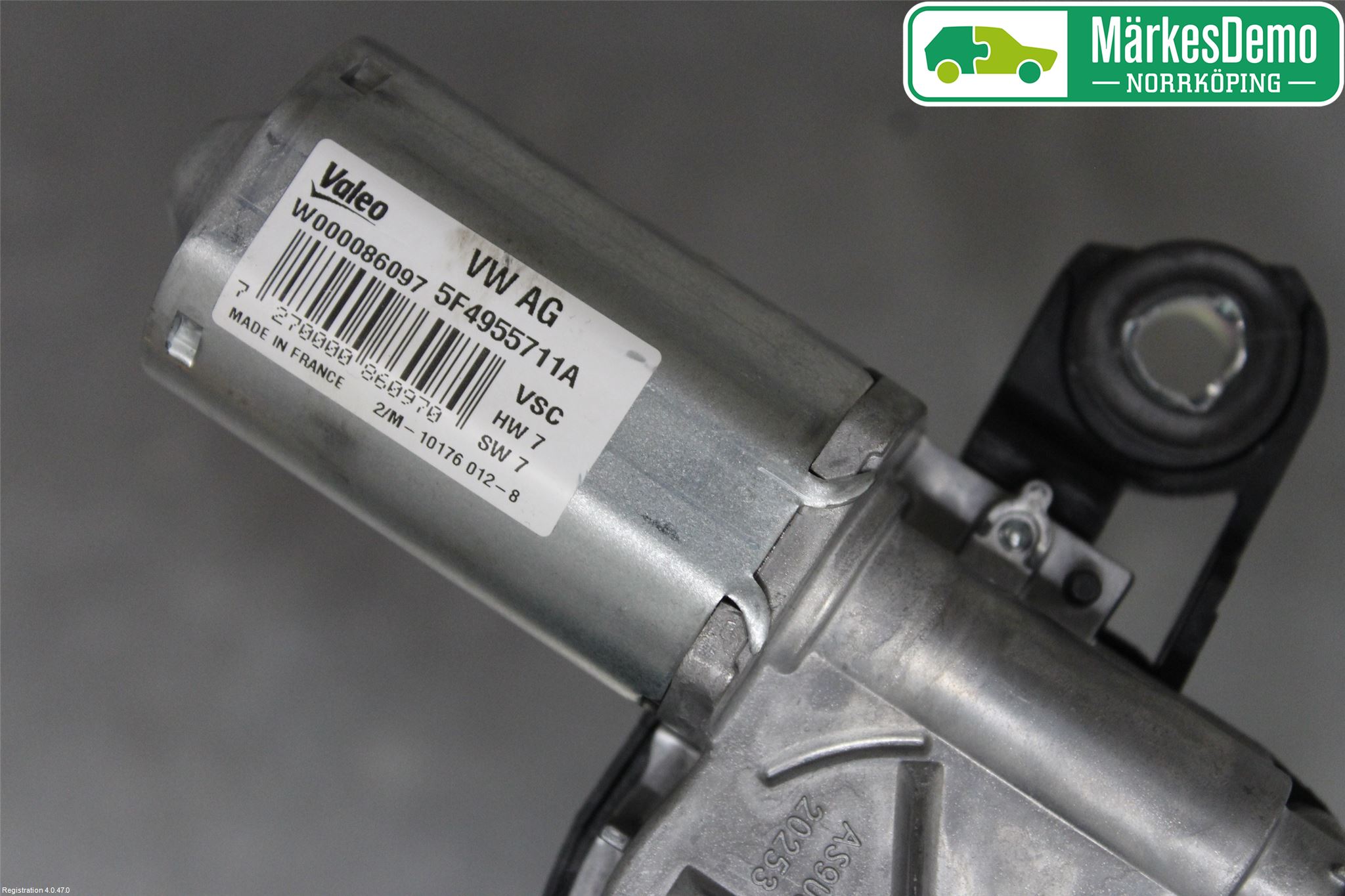 Skoda OCTAVIA (5E) 13-20 Torkarmotor Baklucka