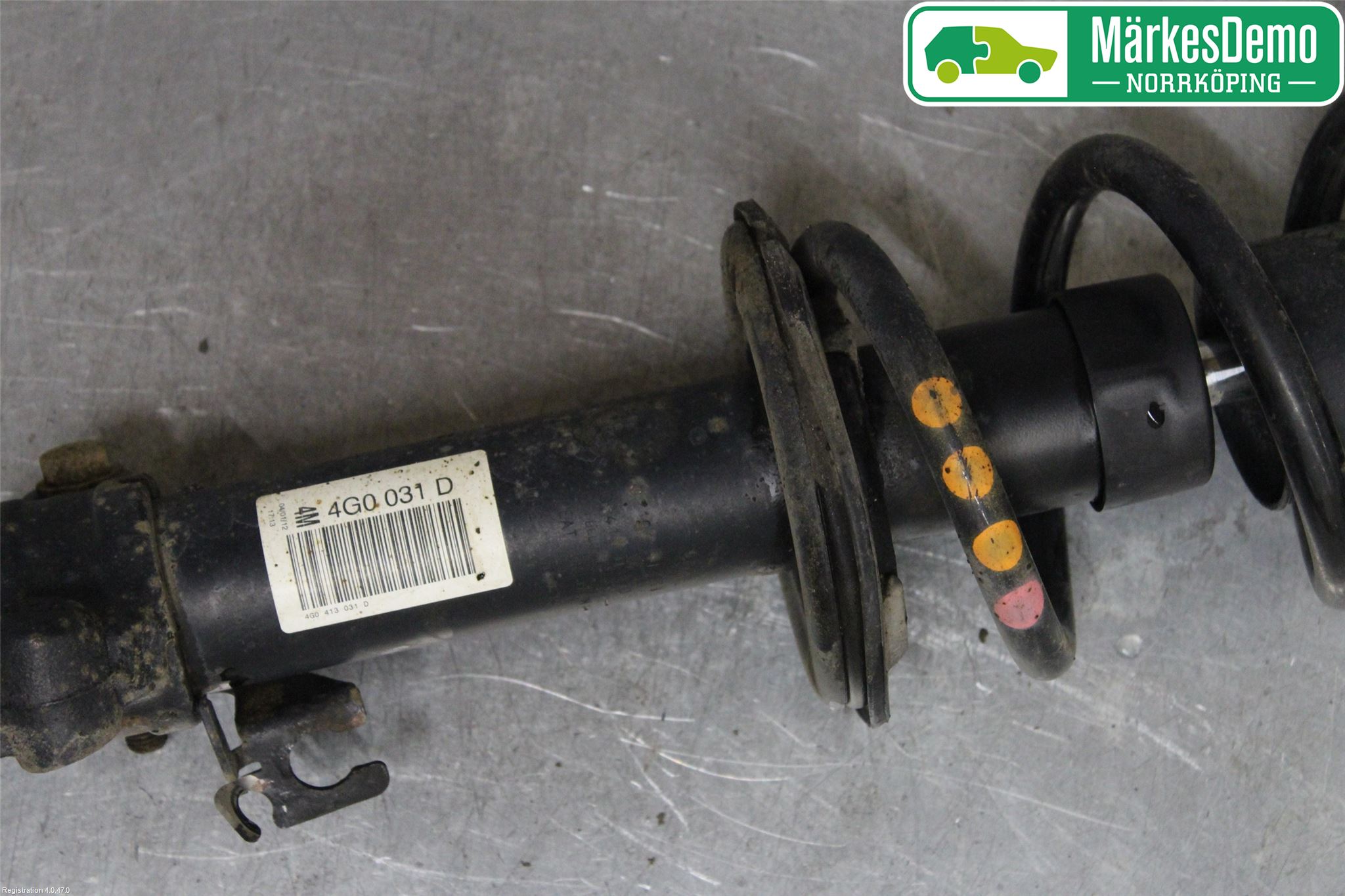 Audi A6/S6 4G 11-18 Fjäderben Fram Höger