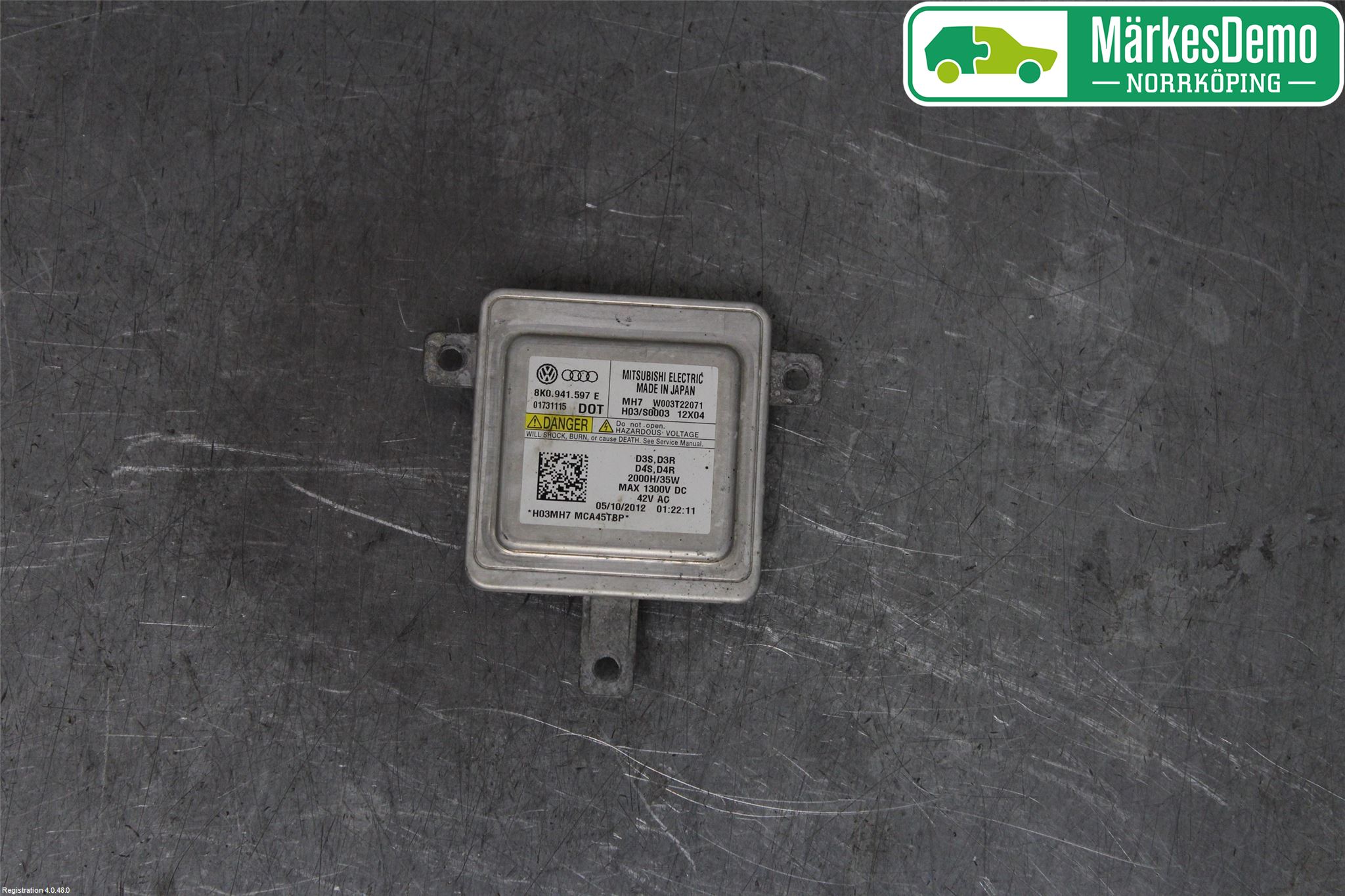 Audi A3/S3 05-13 Styrenhet Strålkastare