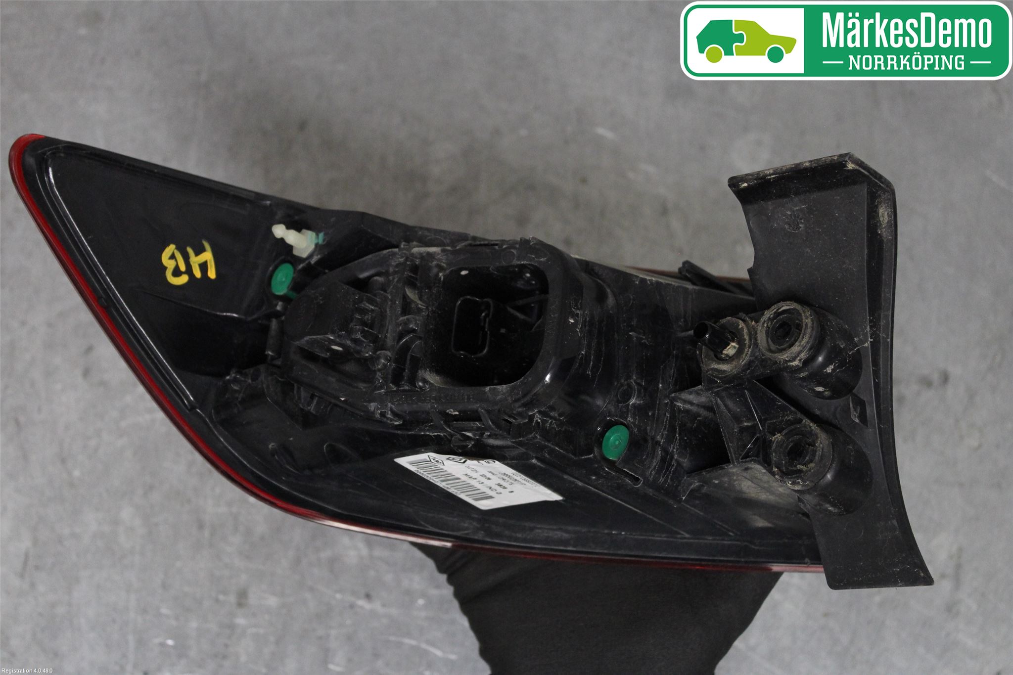 Renault CLIO IV 12-16 Bakljus Höger