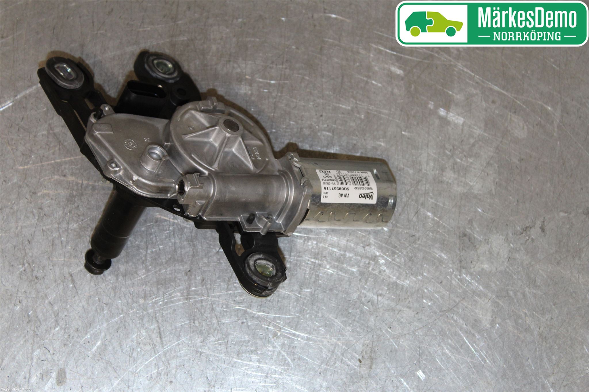 Volkswagen VW GOLF / E-GOLF VII 13-20 Torkarmotor Baklucka