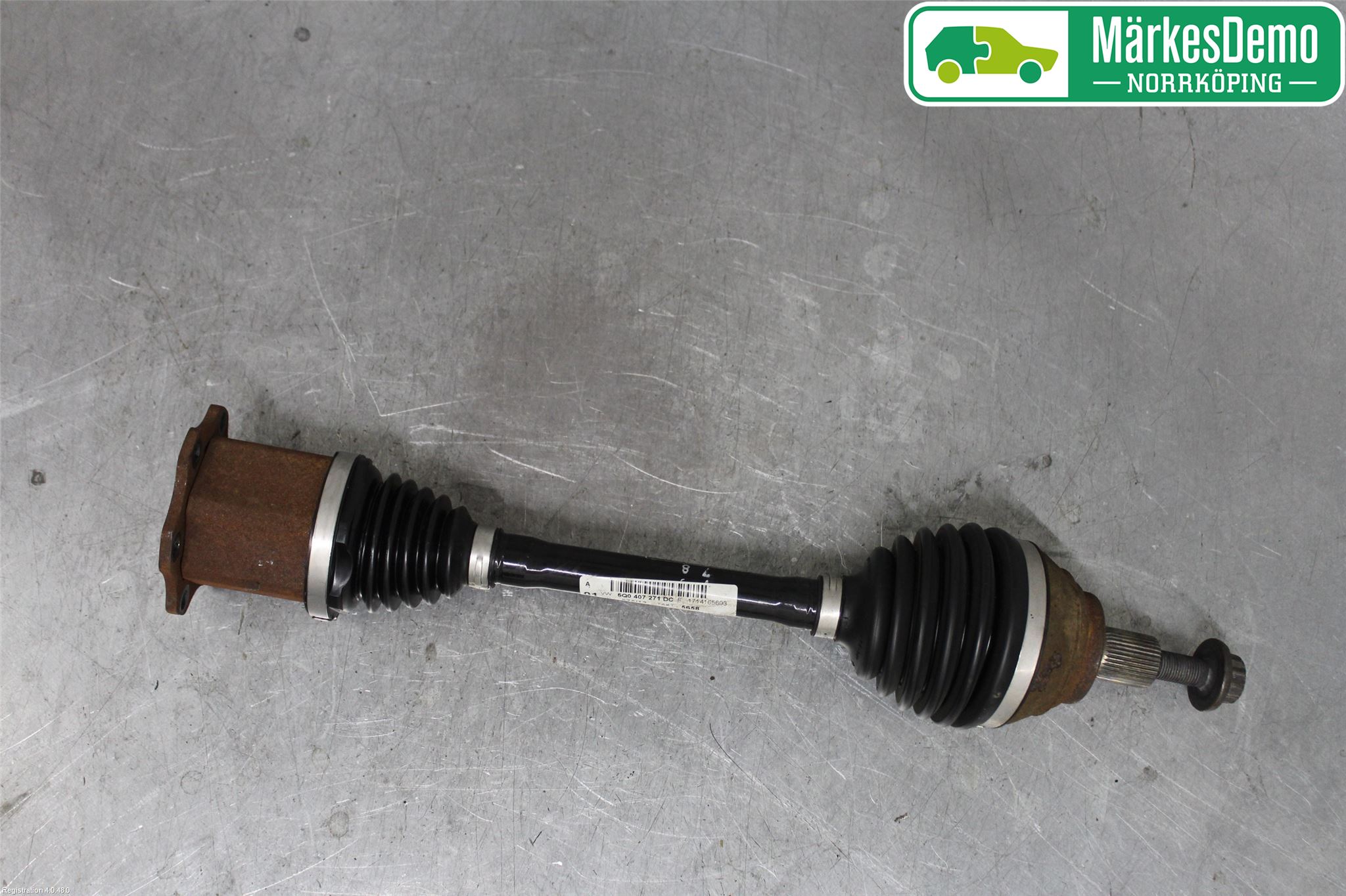 Volkswagen VW GOLF / E-GOLF VII 13-20 Drivaxel Fram Vänster