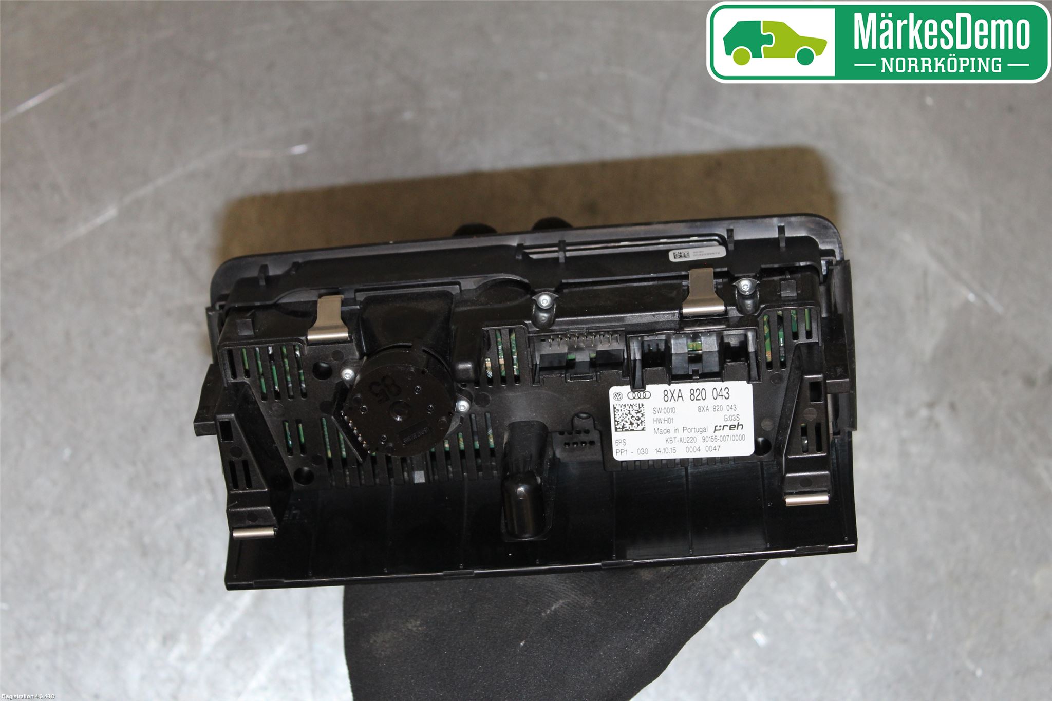 Audi A1/S1 11-18 Värmereglage