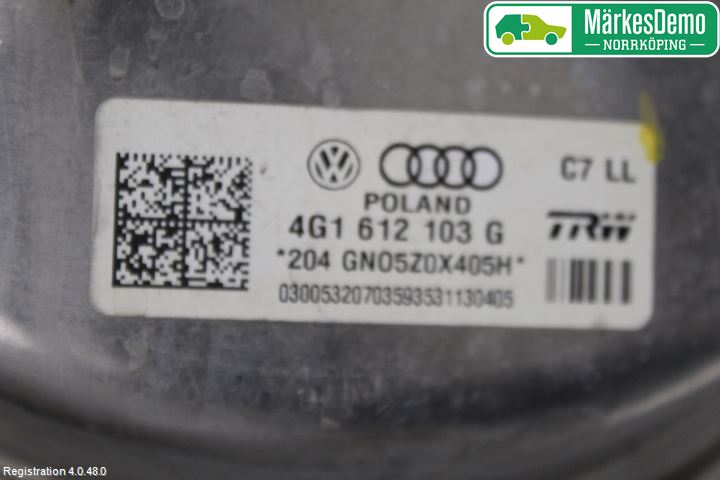 Audi A6/S6 4G 11-18 Bromsservo