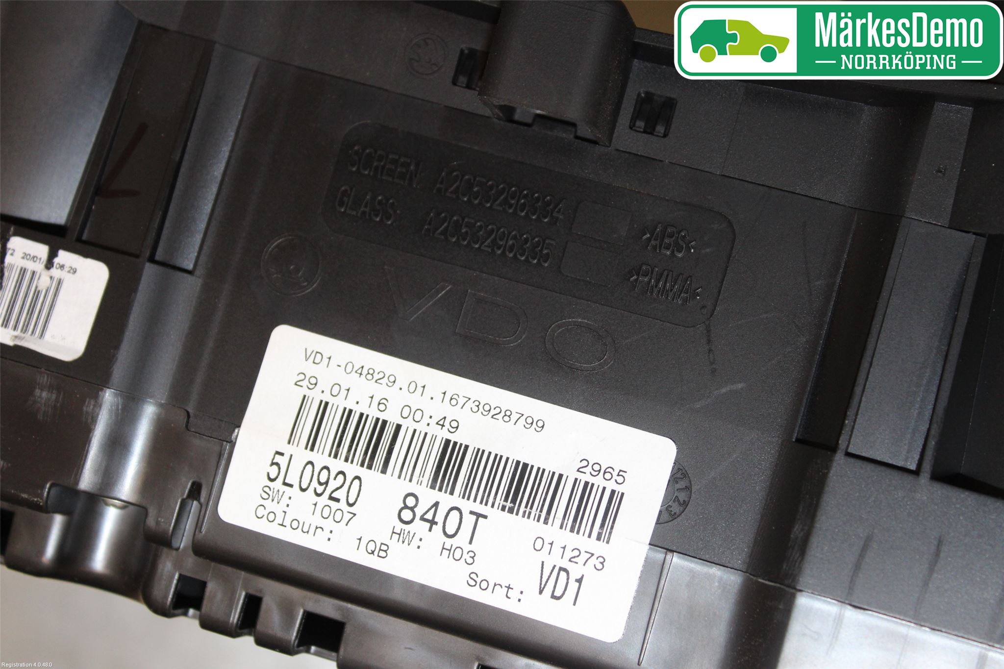 Skoda YETI Instrument Komb