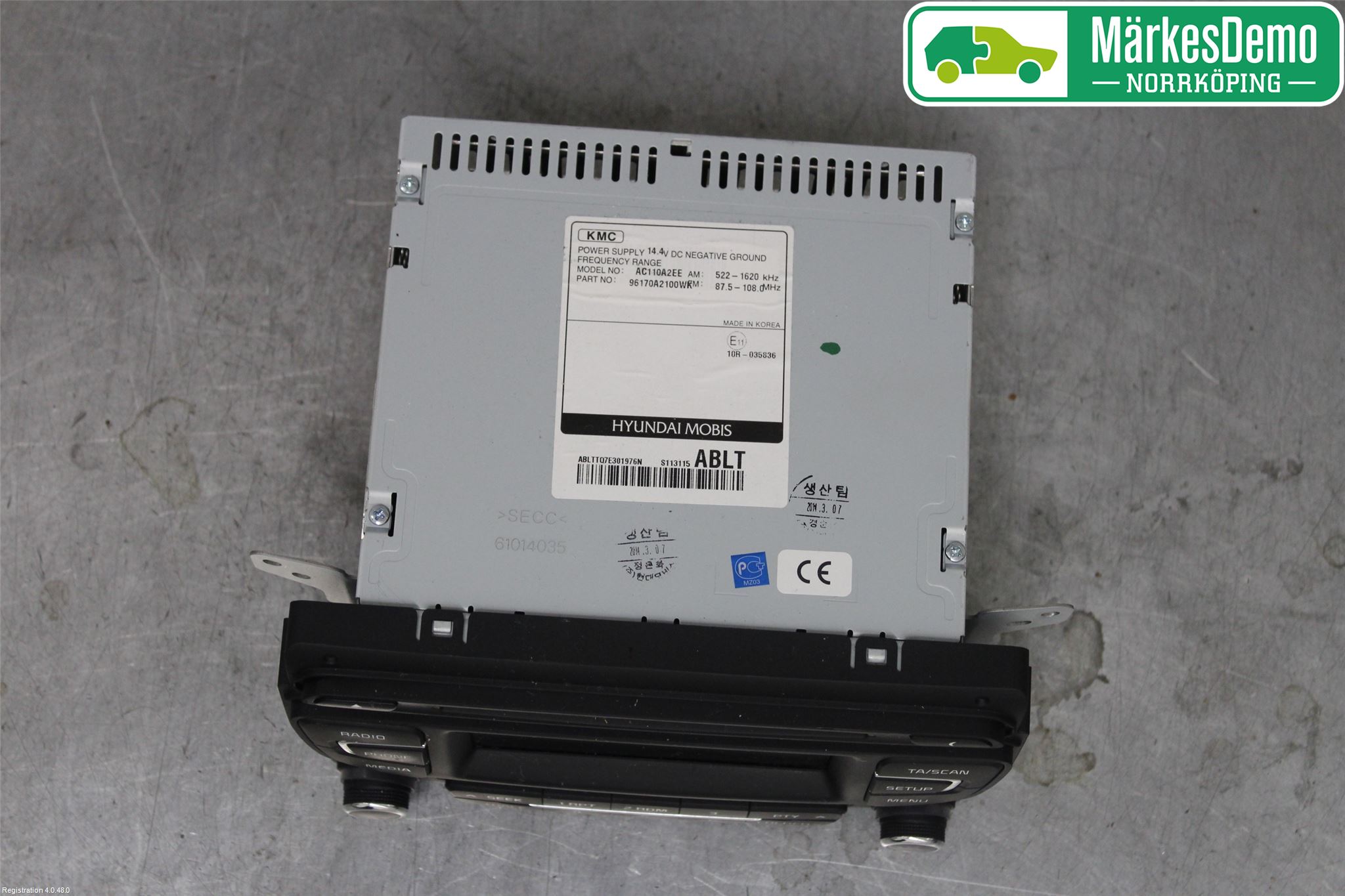 Kia CEED 12-18 Cd Radio - Multimediapanel