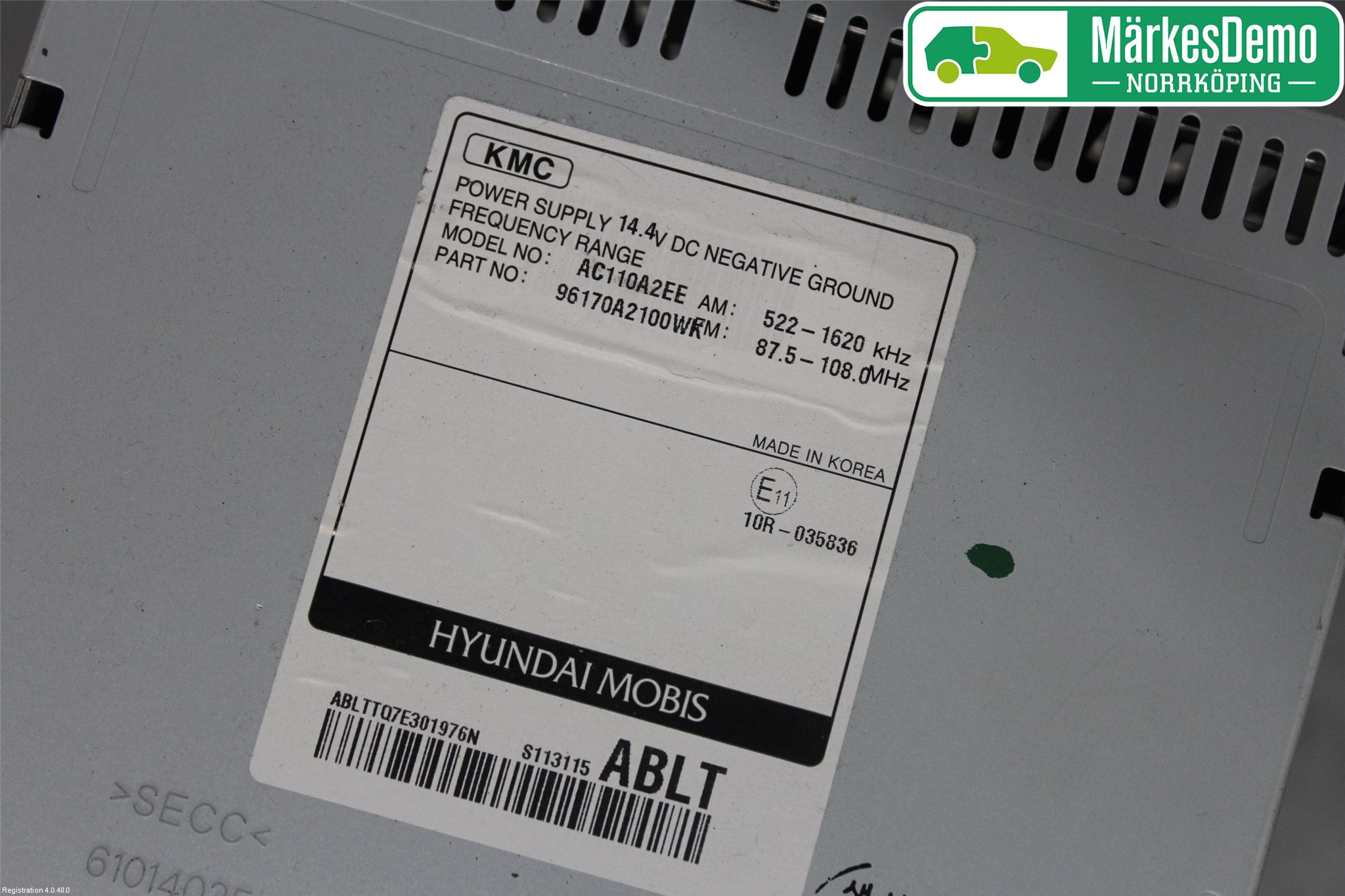 Kia CEED 12-18 Cd Radio - Multimediapanel