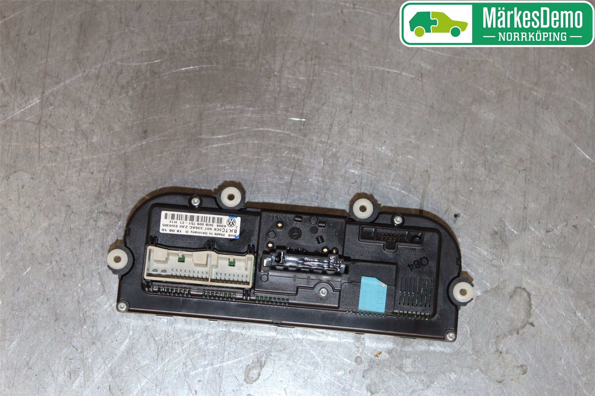 Volkswagen VW GOLF VI 09-13 Värmereglage