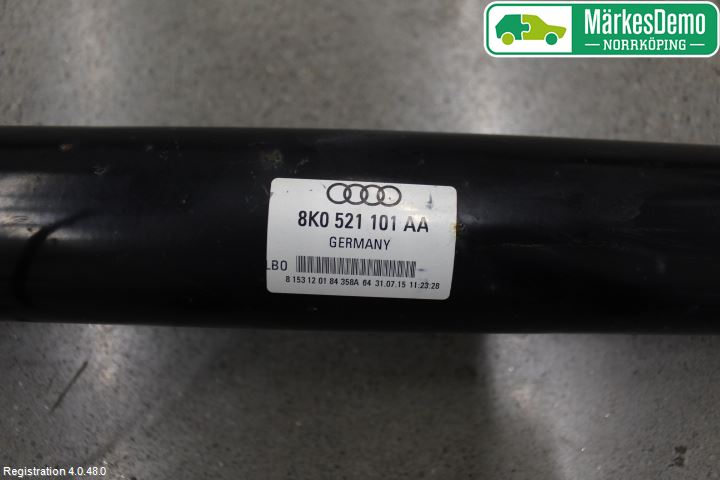 Audi A5 07-16 Mellanaxel Komp