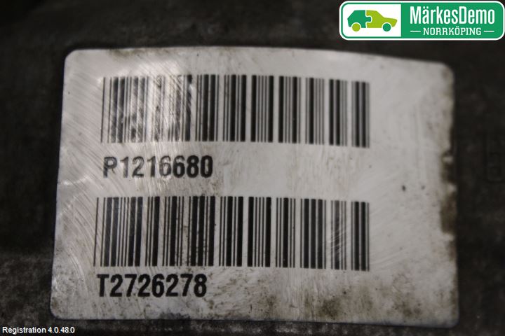 Volvo XC70 14-16 Bakväxel-Diff