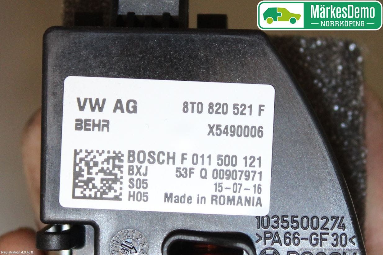 Audi A5 07-16 Värmefläktsmotstånd