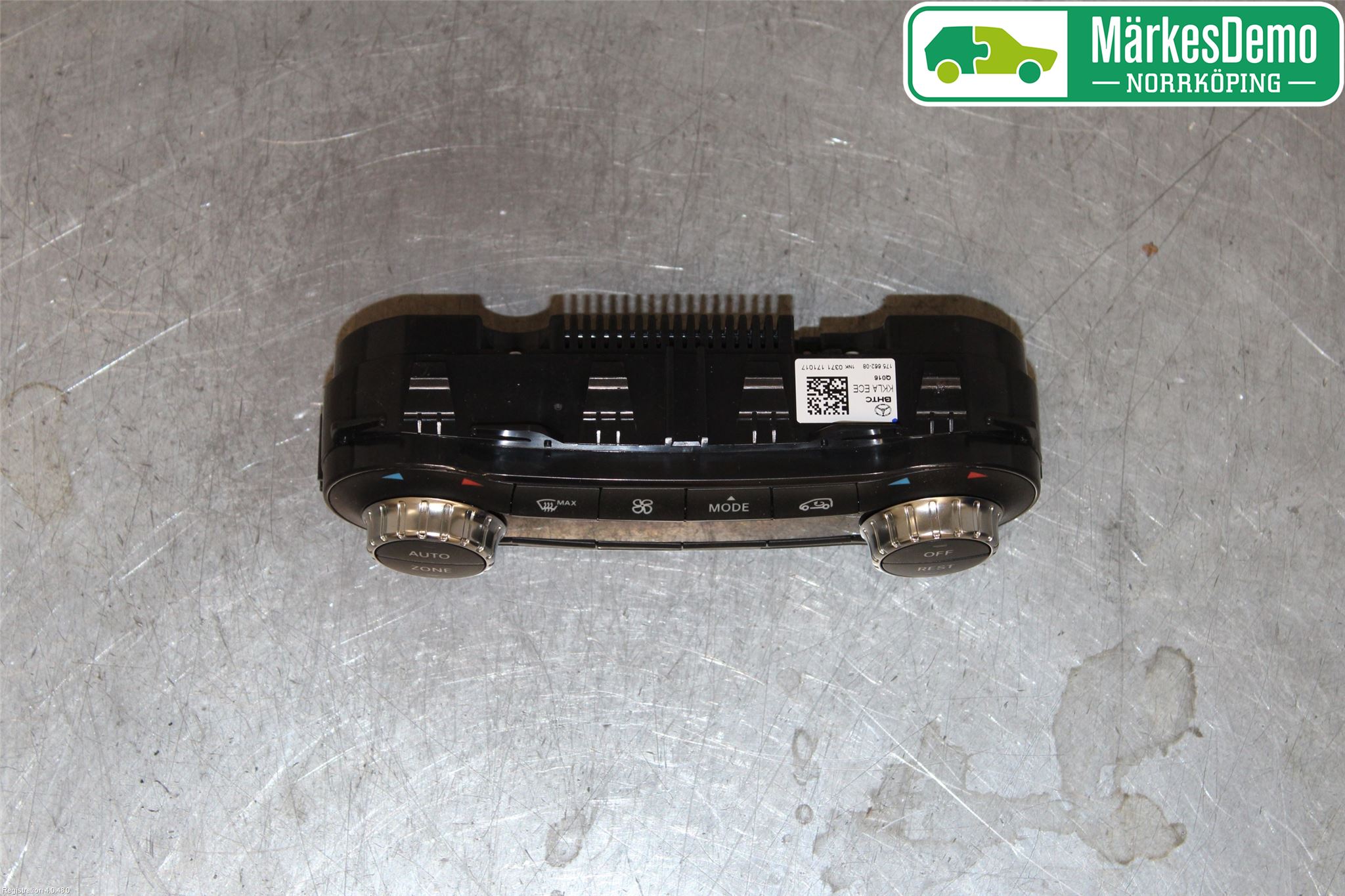 Mercedes-Benz MB B-KLASS (W246/W242) 12-19 Värmereglage