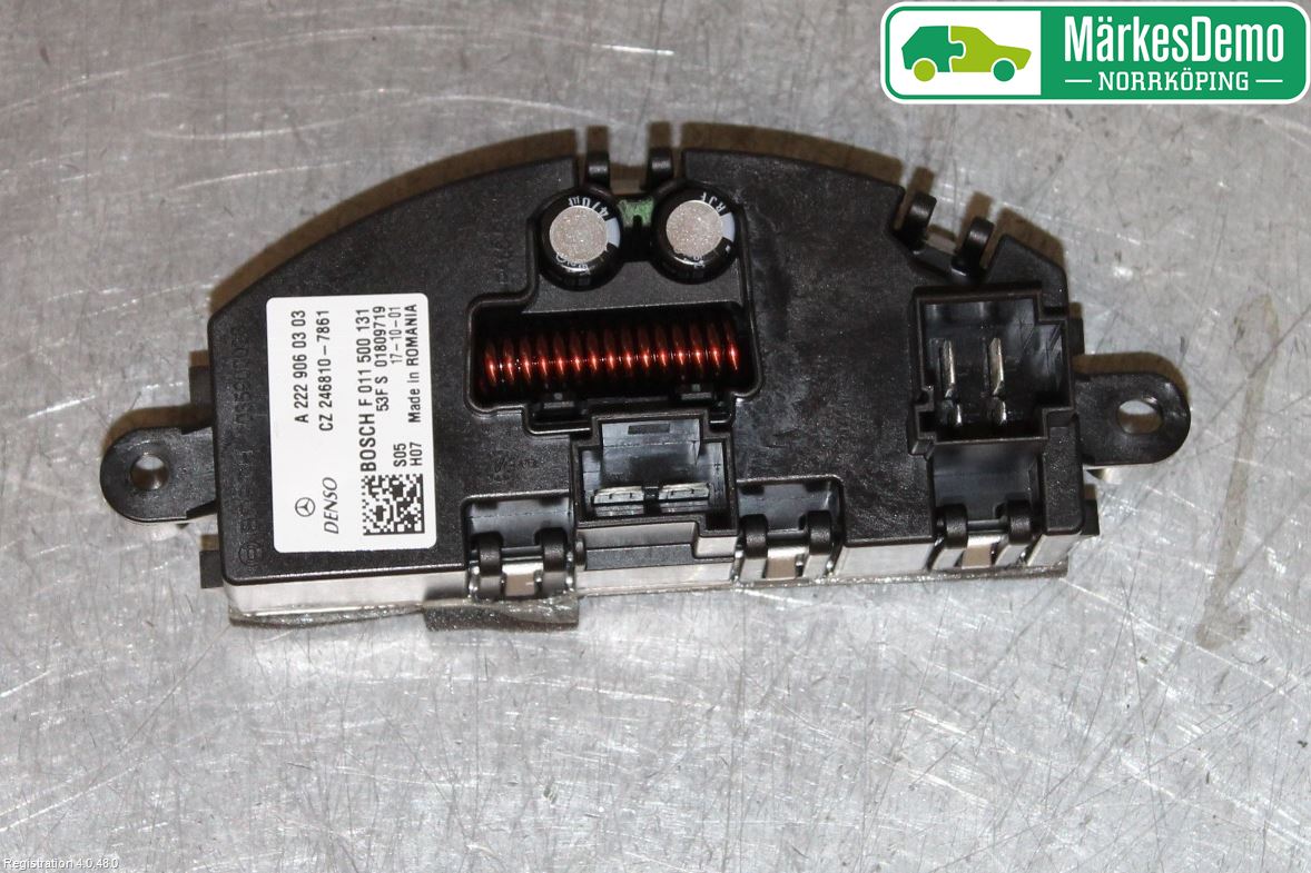 Mercedes-Benz MB B-KLASS (W246/W242) 12-19 Värmefläktsmotstånd