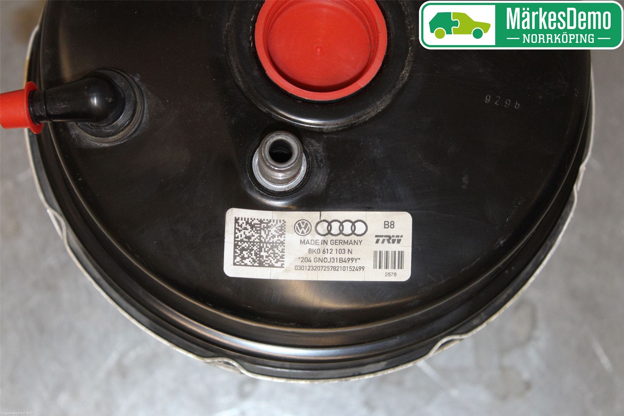 Audi A5 07-16 Bromsservo