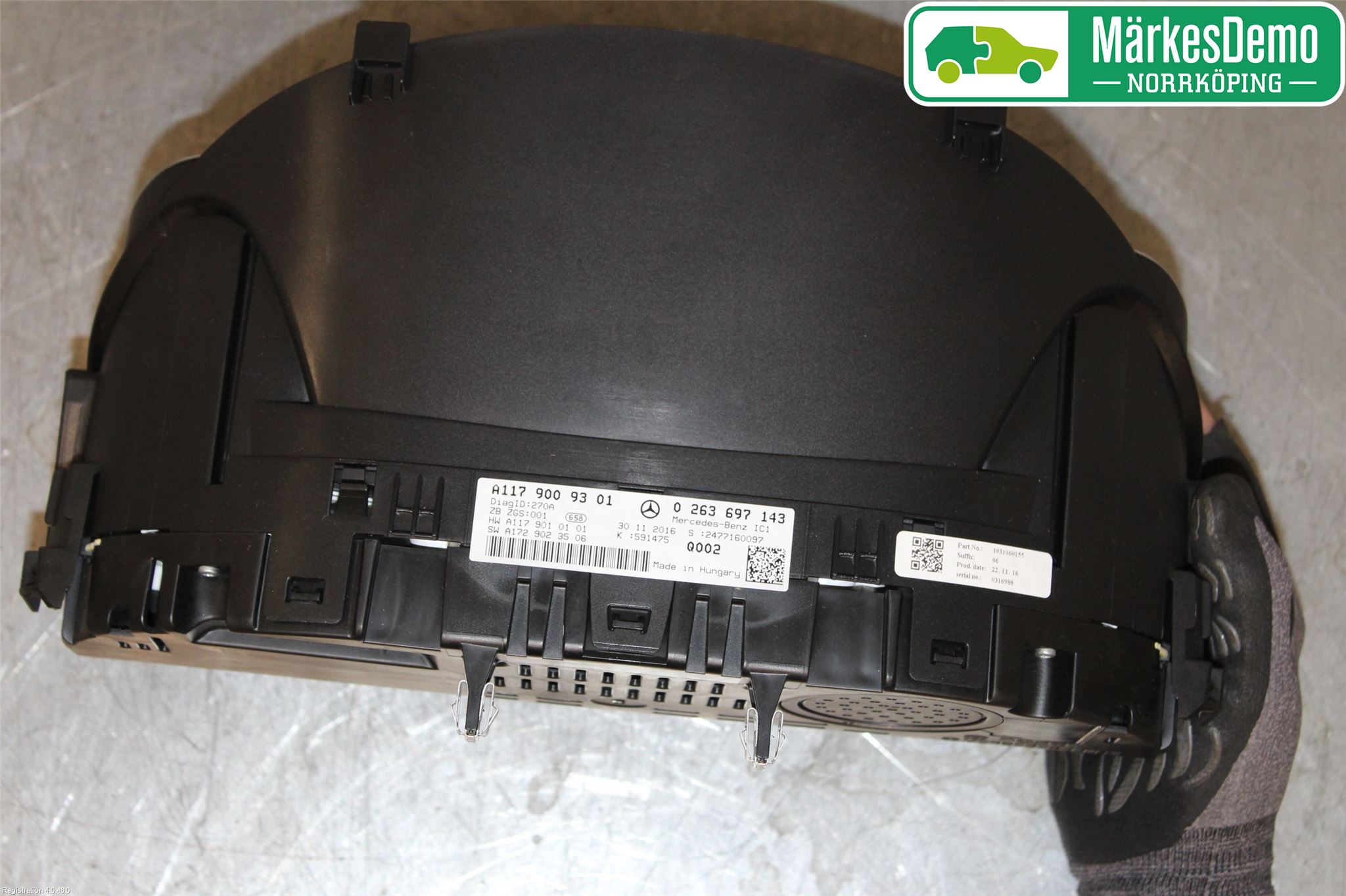 Mercedes-Benz MB CLA-KLASS (C117/X117) 13-19 Instrument Komb