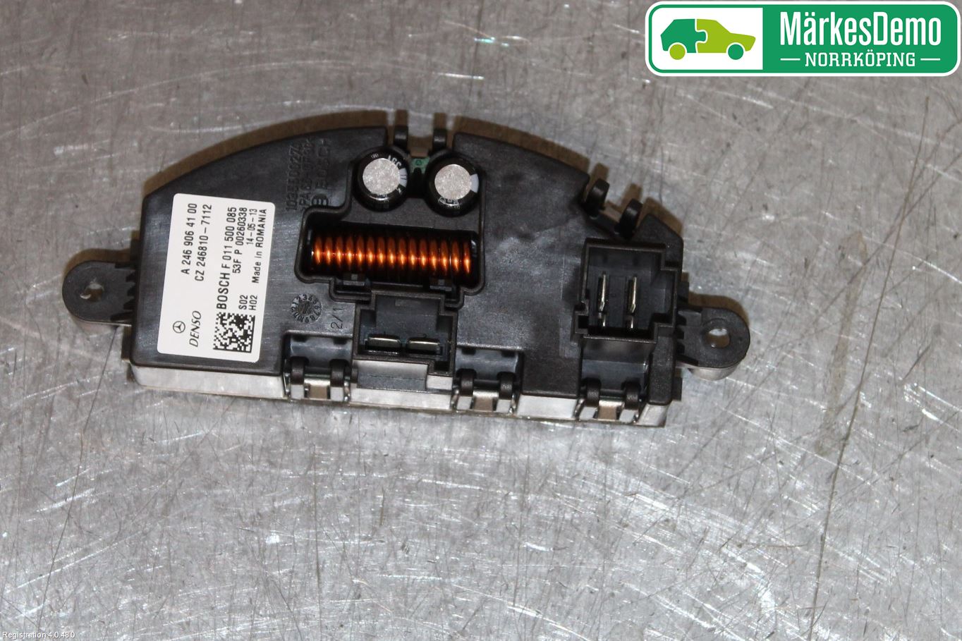 Mercedes-Benz MB B-KLASS (W246/W242) 12-19 Värmefläktsmotstånd