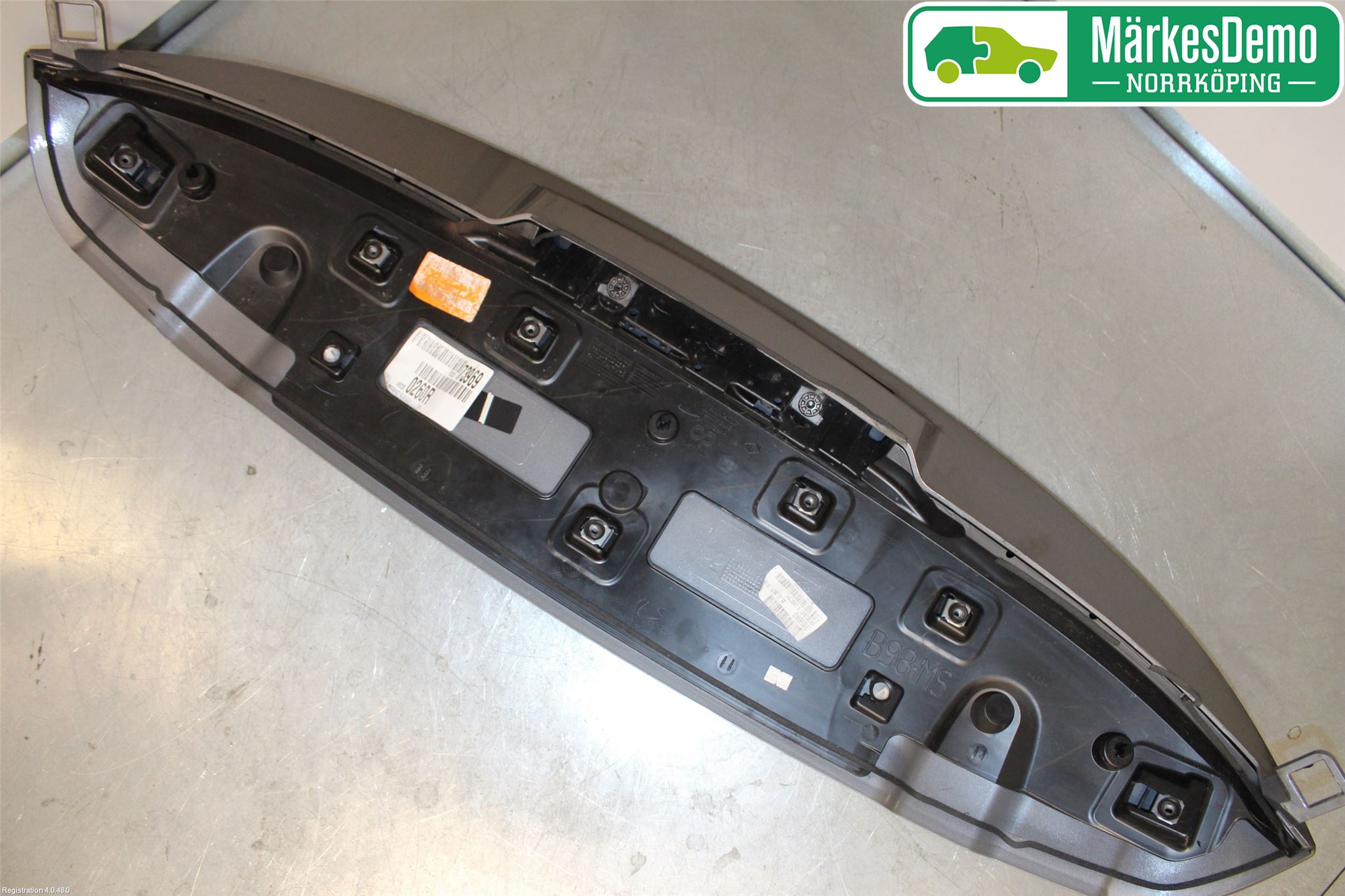 Renault CLIO IV 12-16 Spoiler Baklucka