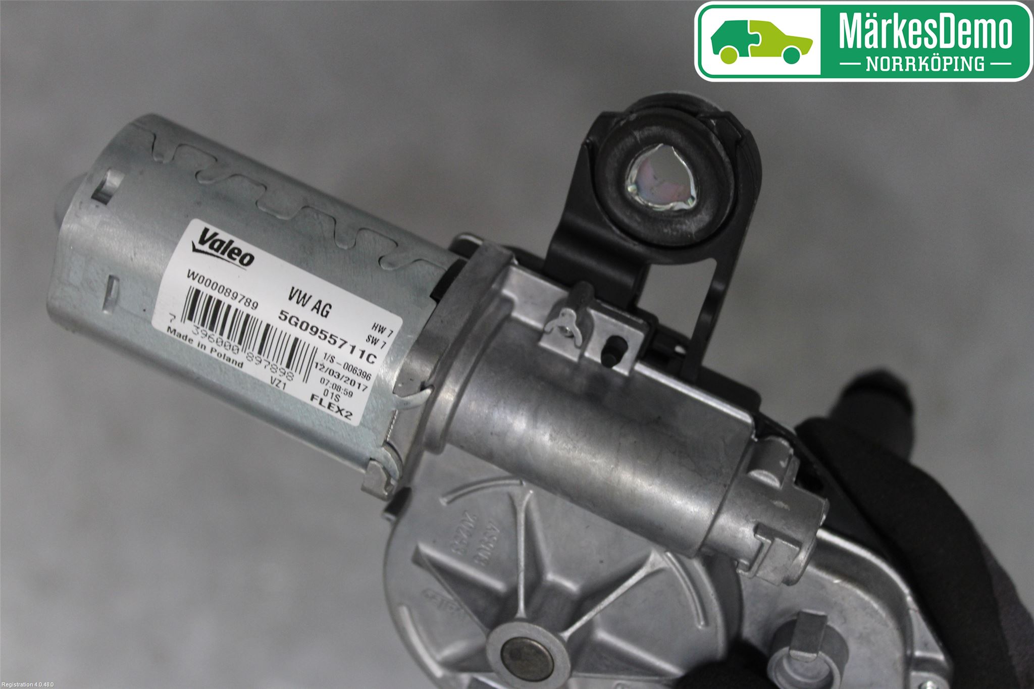 Seat ATECA 16->> Torkarmotor Baklucka