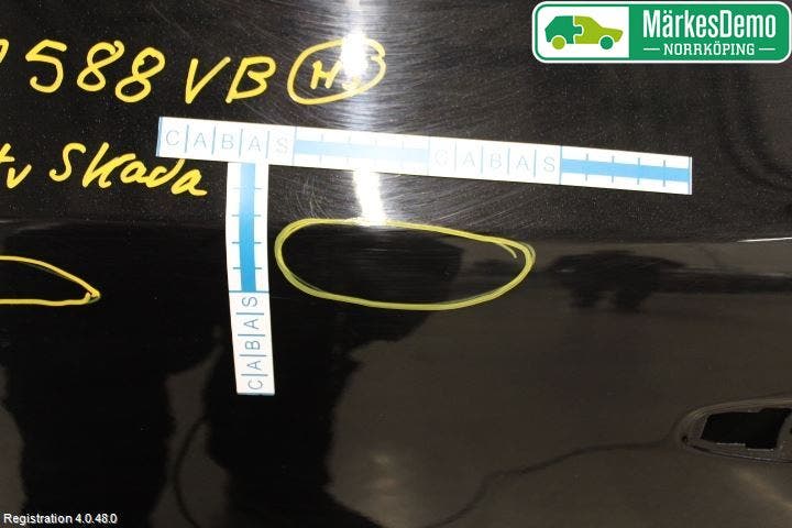 Volvo V40 12-19 Dörr Bak Vänster