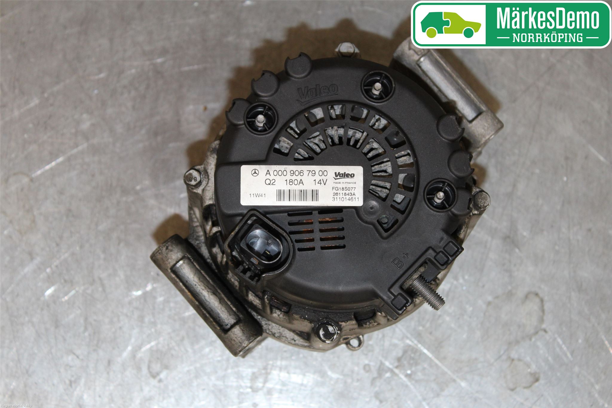 Mercedes-Benz MB C-KLASS (W204) 07-15 Generator
