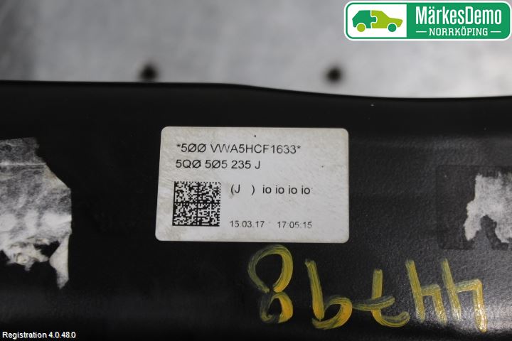 Seat ATECA 16->> Bakaxelbalk