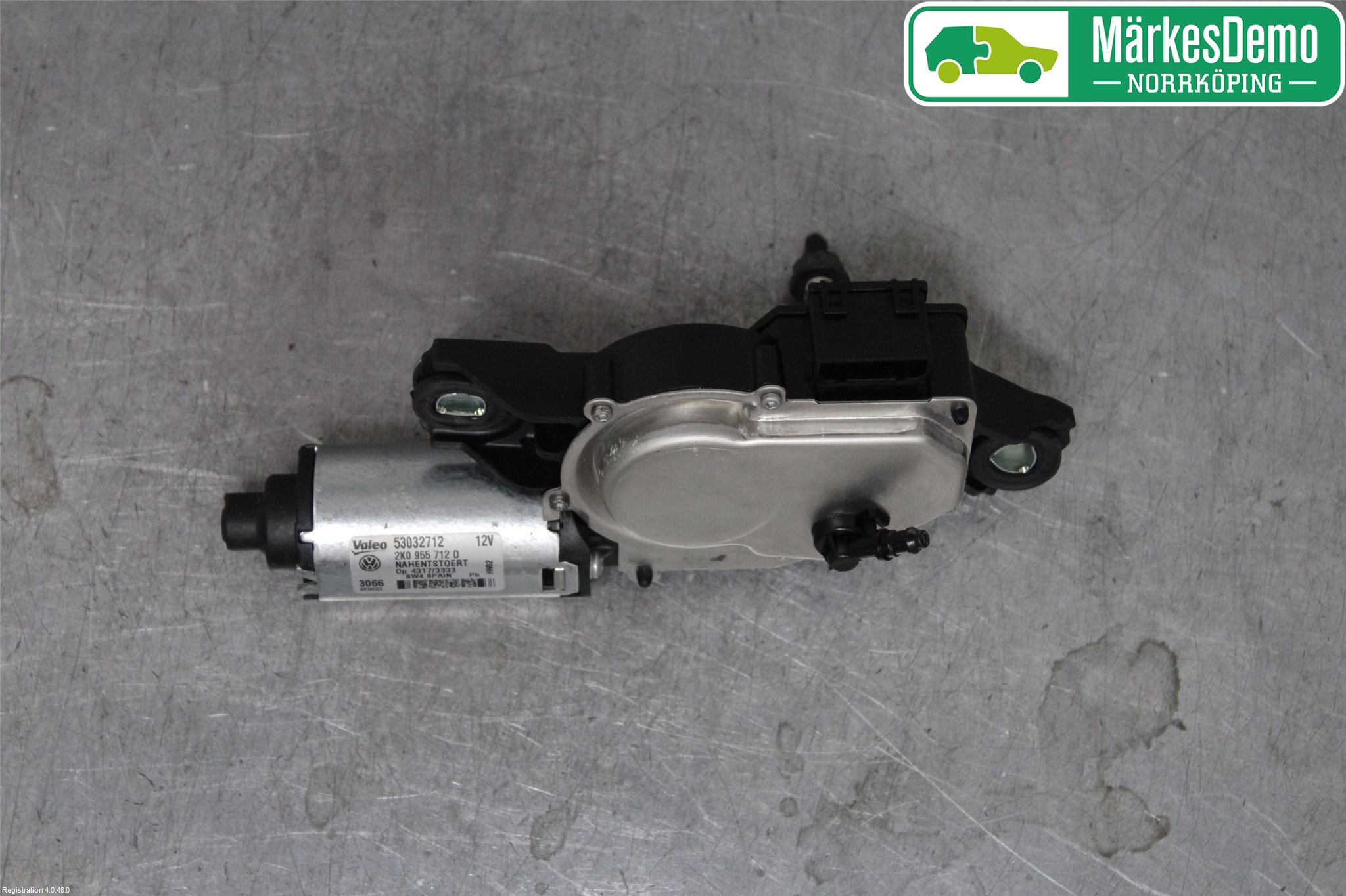 Volkswagen VW CADDY 11-15 Torkarmotor Baklucka