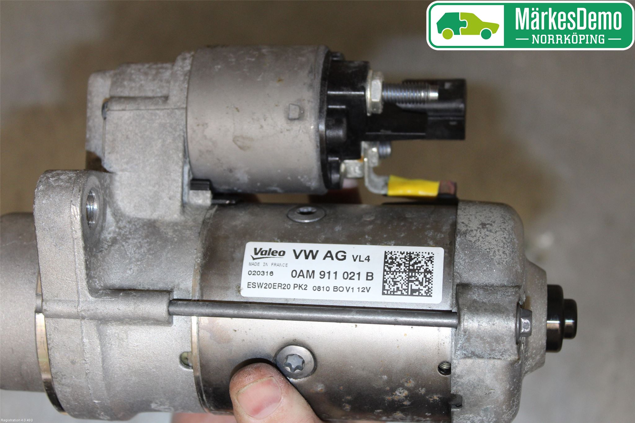 Skoda FABIA 15-21 Startmotor Diesel