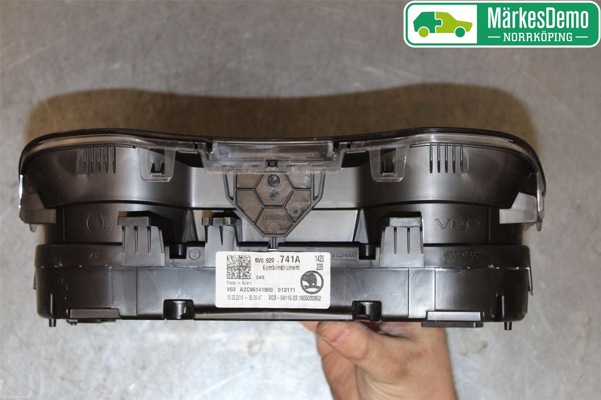 Skoda FABIA 15-21 Instrument Komb