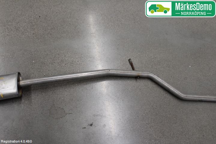 Peugeot 206 98-09 Avgas Mellandämpare