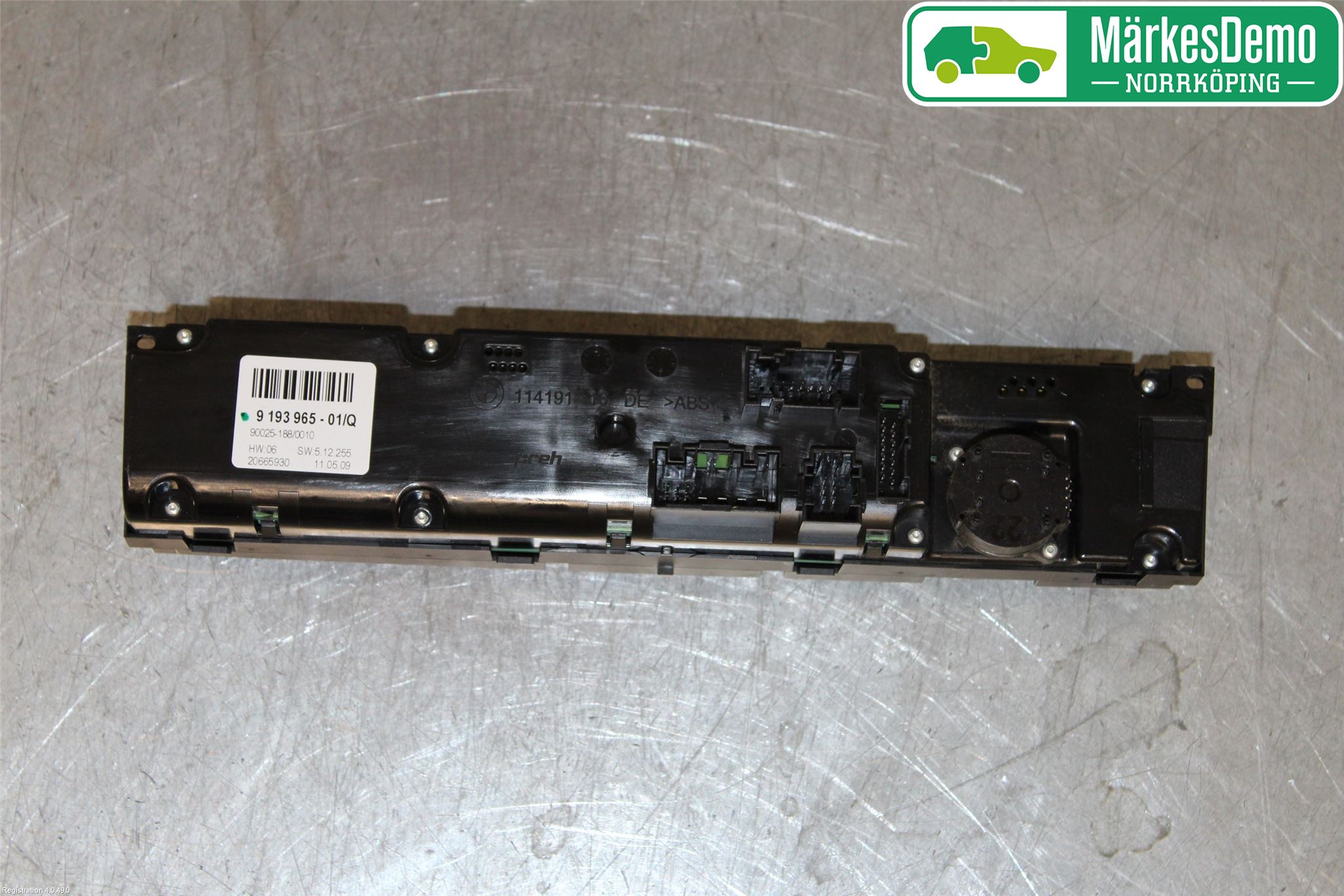 BMW X5 E70 07-13 Värmereglage