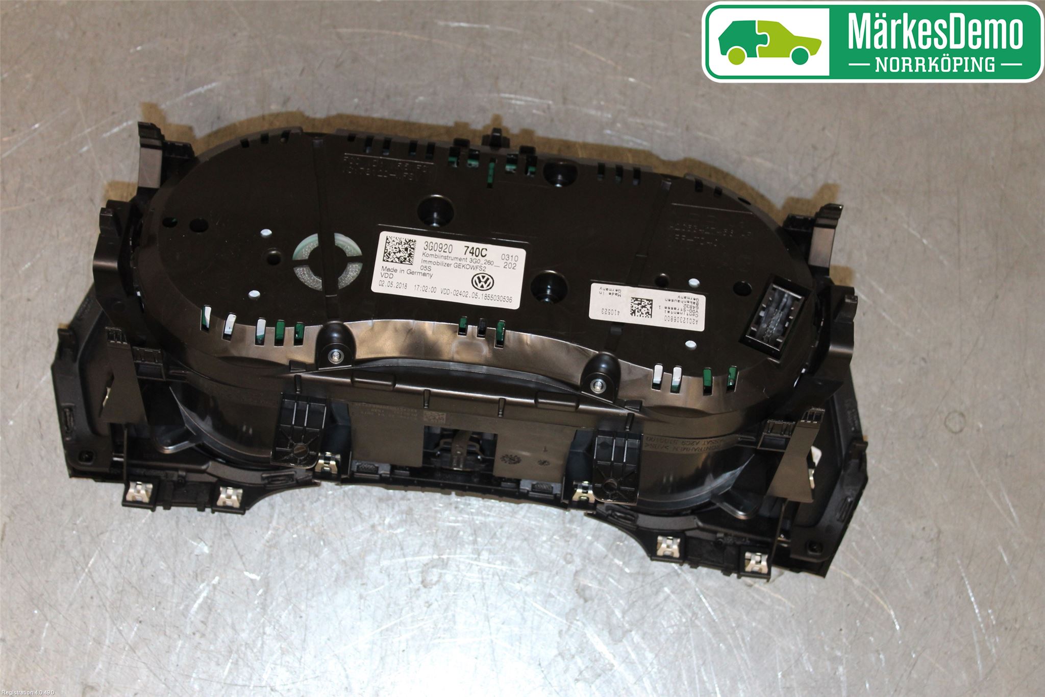 Volkswagen VW PASSAT 15-19 Instrument Komb