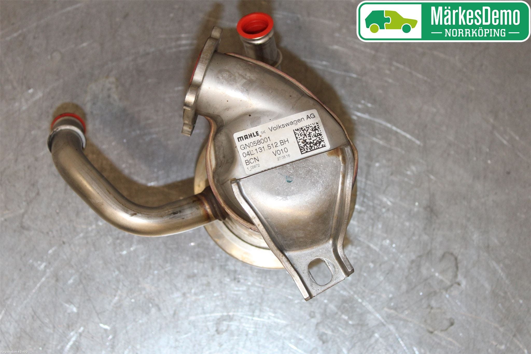 Volkswagen VW GOLF / E-GOLF VII 13-20 Avgaskylare