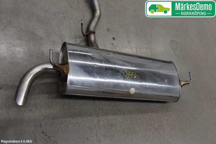 Renault KADJAR 15- Avgas Bakre Dämpare